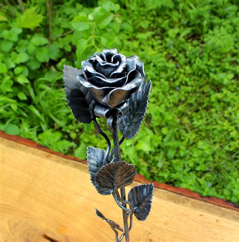 rose gold sheet metal|handmade roses from metal.